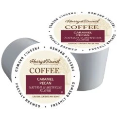Harry & David Coffee Combo, Dark Roast, Caramel Pecan 2/18 Ct Boxes 7 Harry & David Coffee Combo, Dark Roast, Caramel Pecan 2/18 Ct Boxes -Miscela d'Oro Sales 121212 3