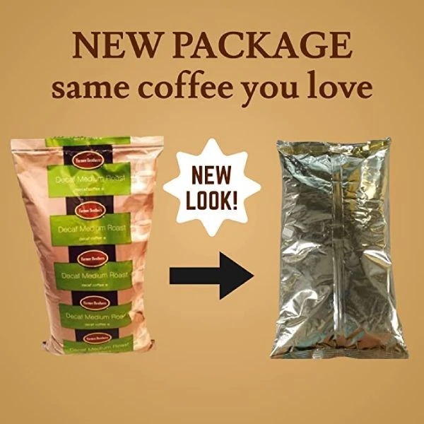 Farmer Brothers Decaf Medium Roast Coffee, 2 Lb Bag 4 Farmer Brothers Decaf Medium Roast Coffee, 2 Lb Bag - Image 2