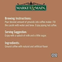 Market & Main® Chocolate Peanut Butter Cup Flavored Coffee (6 Bags/12 Oz) -Miscela d'Oro Sales 414smkp9mtl 1
