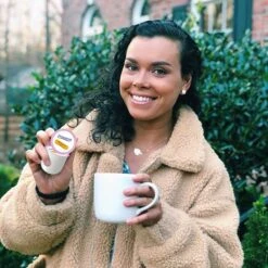 Entenmann's Single Serve Coffee, Chocolate Donut (200 Cups) -Miscela d'Oro Sales 61d1ajuxcil