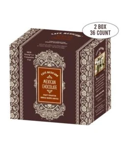 Cafe Mexicano Mexican Chocolate Coffee KCups, 2/18ct