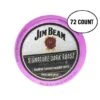 Jim Beam Dark Roast K-cup Single Serve Coffee, 72 Count -Miscela d'Oro Sales Jim Beam Dark Roast Bourbon Flavored Single Serve Cups 72 cups 2nd