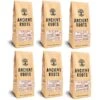 Ancient Roots Sea Salted Caramel Flavored Mushroom Medium Roast Ground Coffee, 6/12 Oz Bags -Miscela d'Oro Sales ancient roots sea salted caramel flavored mushroom coffee salted caramel coffee6bags