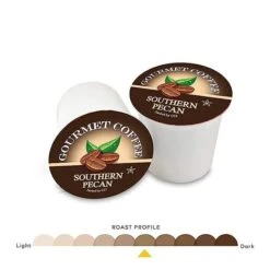 Caffe Noir Gourmet Coffee Southern Pecan, Single Serve Beverage Cups, 6 Box 12 Count Each -Miscela d'Oro Sales caffenoirsouthern pecan 1