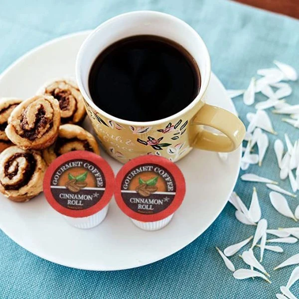 Cinnamon Roll Coffee, 35 Single Serve Cups 4 Cinnamon Roll Coffee, 35 Single Serve Cups - Image 2