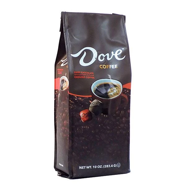 Dove Dark Chocolate, Naturally And Artificially Flavored Ground Coffee, 6/10 Oz Bags 4 Dove Dark Chocolate, Naturally And Artificially Flavored Ground Coffee, 6/10 Oz Bags - Image 2