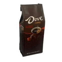 Dove Dark Chocolate, Naturally And Artificially Flavored Ground Coffee, 4/10 Oz Bags -Miscela d'Oro Sales dove dark chocolate naturally and artificially flavored ground coffee1 2