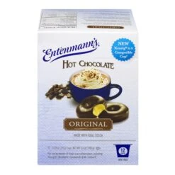 Entenmann's Single Serve Coffee, Hot Chocolate Original, 6/12 Count -Miscela d'Oro Sales entenmann s hot chocolate 12 count 1 1