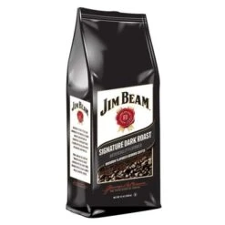 Jim Beam Signature Dark Roast Bourbon Flavored Ground Coffee, 3 Bags (12 Oz Ea.) 6 Jim Beam Signature Dark Roast Bourbon Flavored Ground Coffee, 3 Bags (12 Oz Ea.) -Miscela d'Oro Sales jim beam signature dark roast coffee1 bag 12oz 2nd