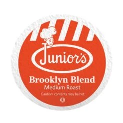 Junior's Most Fabulous Brooklyn Blend, Medium Roast Single Single Serve 18 Ct -Miscela d'Oro Sales juniors most fabulous brooklyn blend medium roast single single serve 1 ct