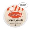 Junior's Most Fabulous French Vanilla, Medium Roast Single Single Serve 100 Ct 1 Junior's Most Fabulous French Vanilla, Medium Roast Single Single Serve 100 Ct -Miscela d'Oro Sales juniors most fabulous french vanilla medium roast single single serve 100 ct1