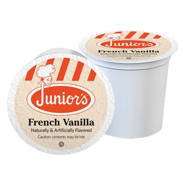 Junior's Most Fabulous French Vanilla, Medium Roast Single Single Serve 4/18 Count 4 Junior's Most Fabulous French Vanilla, Medium Roast Single Single Serve 4/18 Count - Image 2