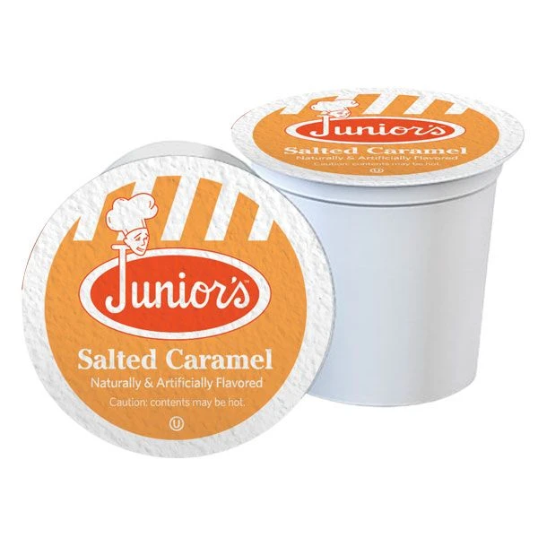 Junior's Most Fabulous Salted Caramel, Medium Roast Single Single Serve 18 Ct 4 Junior's Most Fabulous Salted Caramel, Medium Roast Single Single Serve 18 Ct - Image 2