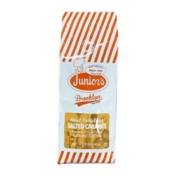 Junior's Most Fabulous Salted Caramel Ground Coffee, 4/12 Oz Bag -Miscela d'Oro Sales juniorssaltedcaramel1 1