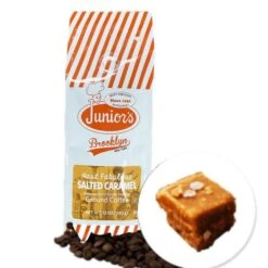 Junior's Most Fabulous Salted Caramel Ground Coffee, 6/12 Oz Bag -Miscela d'Oro Sales juniorssaltedcaramelmain 1 2