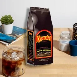 Kahlua Black Russian Gourmet Ground Coffee (6 Bags/12 Oz) -Miscela d'Oro Sales kahluablackrussian 2