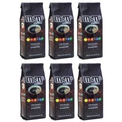 M&M's Milk Chocolate, Naturally And Artificially Flavored Ground Coffee, (6 Bags/10 Oz) 7 M&M's Milk Chocolate, Naturally And Artificially Flavored Ground Coffee, (6 Bags/10 Oz) -Miscela d'Oro Sales m ms milk chocolate naturally and artificially flavored ground coffee 6 bags