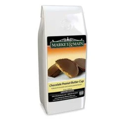 Market & Main® Chocolate Peanut Butter Cup Flavored Coffee (6 Bags/12 Oz) -Miscela d'Oro Sales market and main chocolate peanut butter cup flavored coffee single bag 12 ounces 1