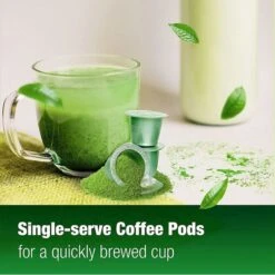 Matcha De Aroma - Green Tea Latte Single Serve Pods (Cinnamon Chai) -Miscela d'Oro Sales matcha de aroma green tea latte single serve pods creamy matcha02 1