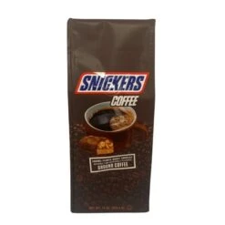Snickers Caramel, Peanuts, Nougat And Chocolate, Naturally And Artificially Flavored Ground Coffee, 6/10 Oz Bags -Miscela d'Oro Sales snickers1 3